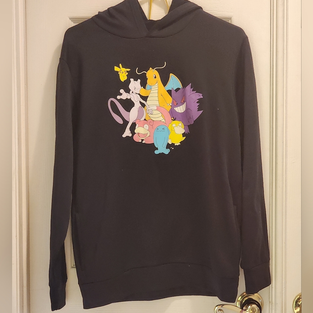 Black pokemon pullover